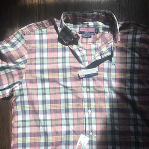 Vineyard Vines Whale Shirt - Beach Break Plaid